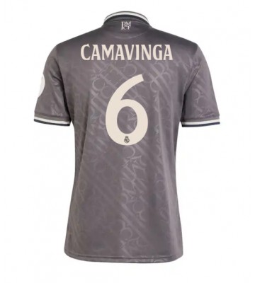 Real Madrid Eduardo Camavinga #6 Tredje trøje 2024-25 Kort ærmer